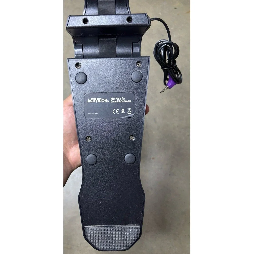 Activision Band Hero Kick Pedal For Drum Kit N15505 Xbox 360/Wii/PS3 with Cord
